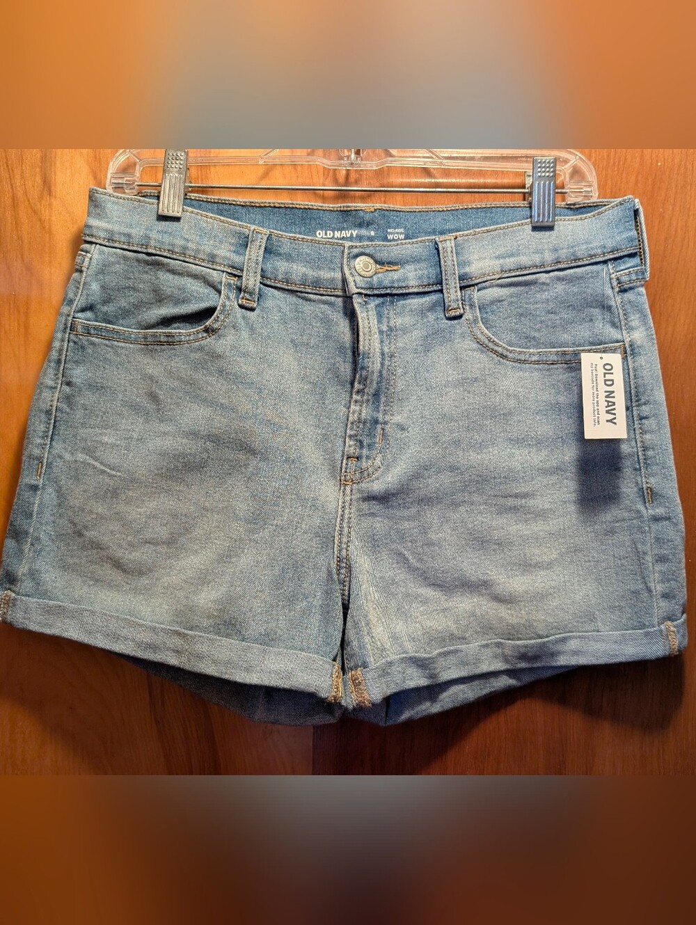 NWT Old navy High Rise WOW denim short